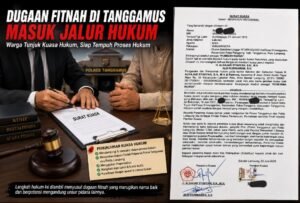 Surat Kuasa SJ Terbit, Dugaan Kasus Fitnah di Tanggamus Masuk Tahap Serius